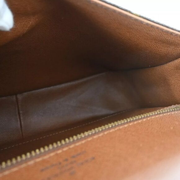 LOUIS VUITTON Saint Cloud GM Shoulder Bag Monogram Leather Brown M51242 80FA523 - Picture 10 of 10